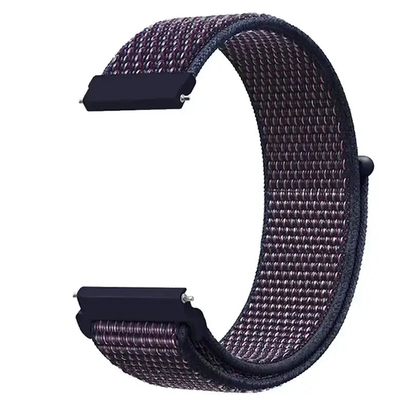 Amazfit Balance, GTR, GTS & Bip Woven Nylon Sport Loop Band, 50 Colors