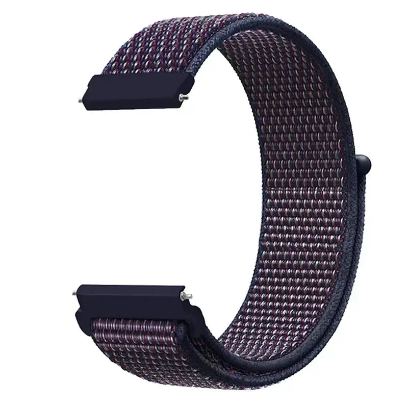 Motorola Moto Watch Woven Nylon Sport Loop, Hook-and-Loop, 50 Colors