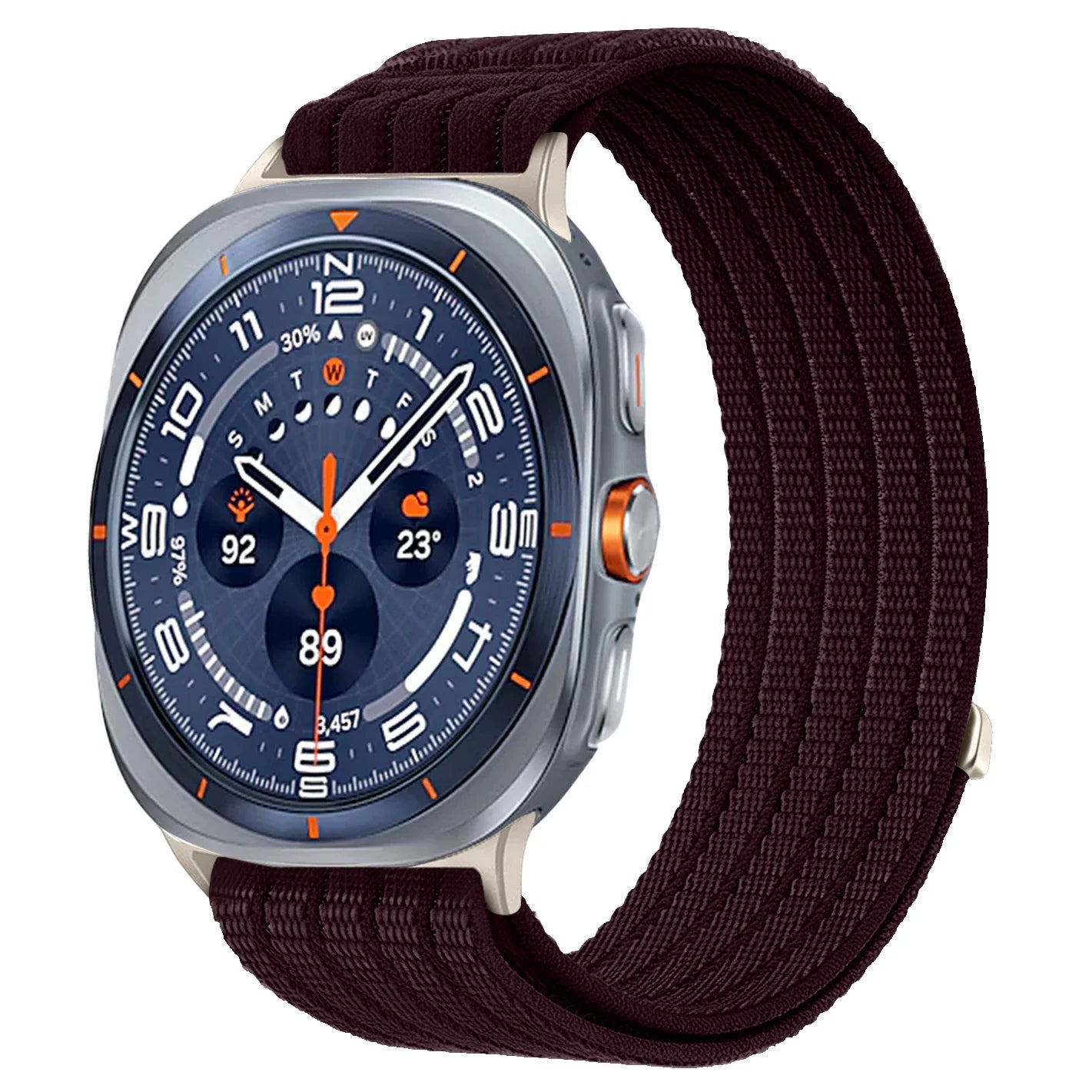 Samsung Galaxy Sport Nylon Woven Loop Watch Band – Watch8/Watch8 Classic/Watch9/Ultra/Ultra2