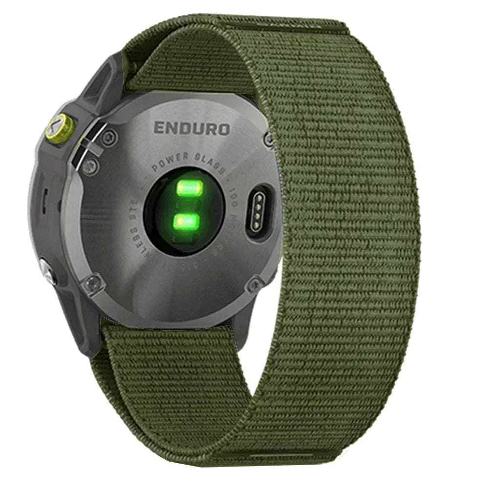 Garmin QuickFit 22/26mm Canvas Nylon Loop Band