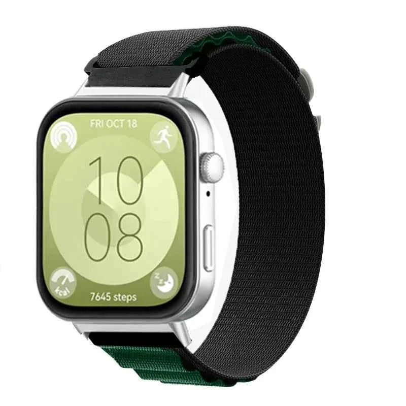 Alpine Loop Band for Huawei Watch Fit 3 / Fit 2 / Fit 1 – Nylon Sport Bracelet