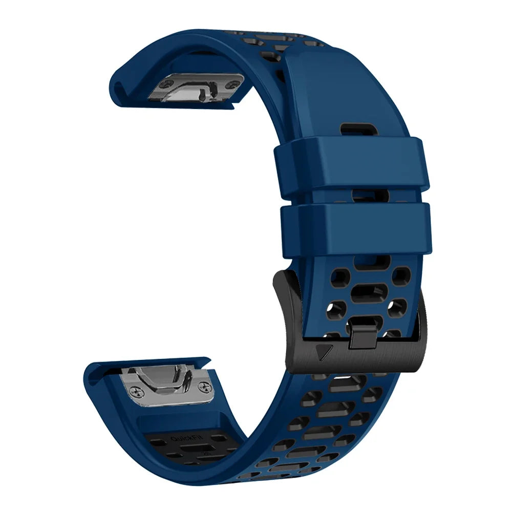 Garmin QuickFit 22/26mm Breathable Two-Tone Silicone Band