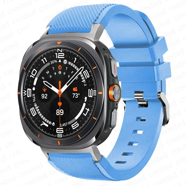 Samsung Galaxy Silicone Sport Watch Band - 20mm/Ultra+Ultra2