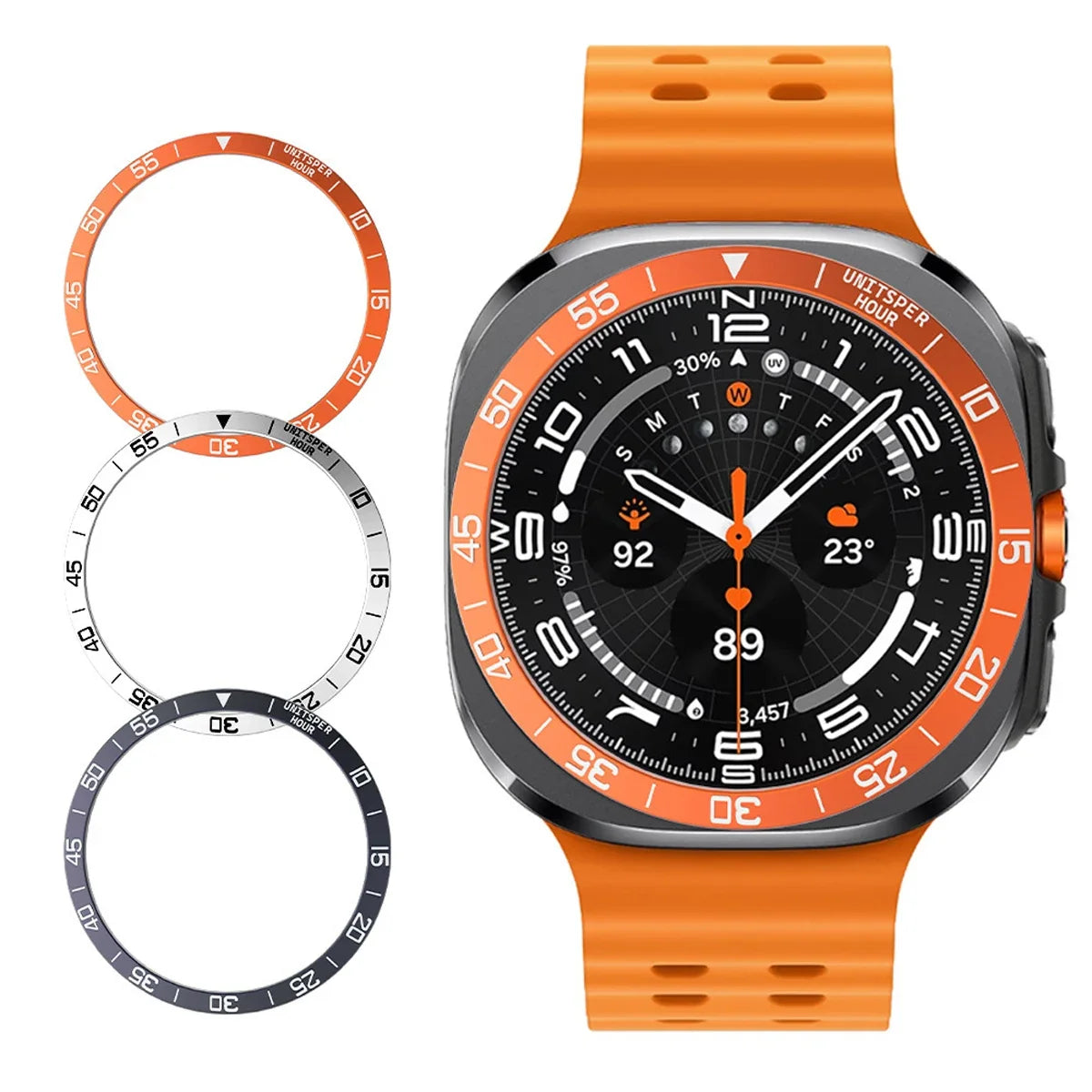 Metal Bezel Ring for Samsung Galaxy Watch Ultra 47mm (2024 & 2025)