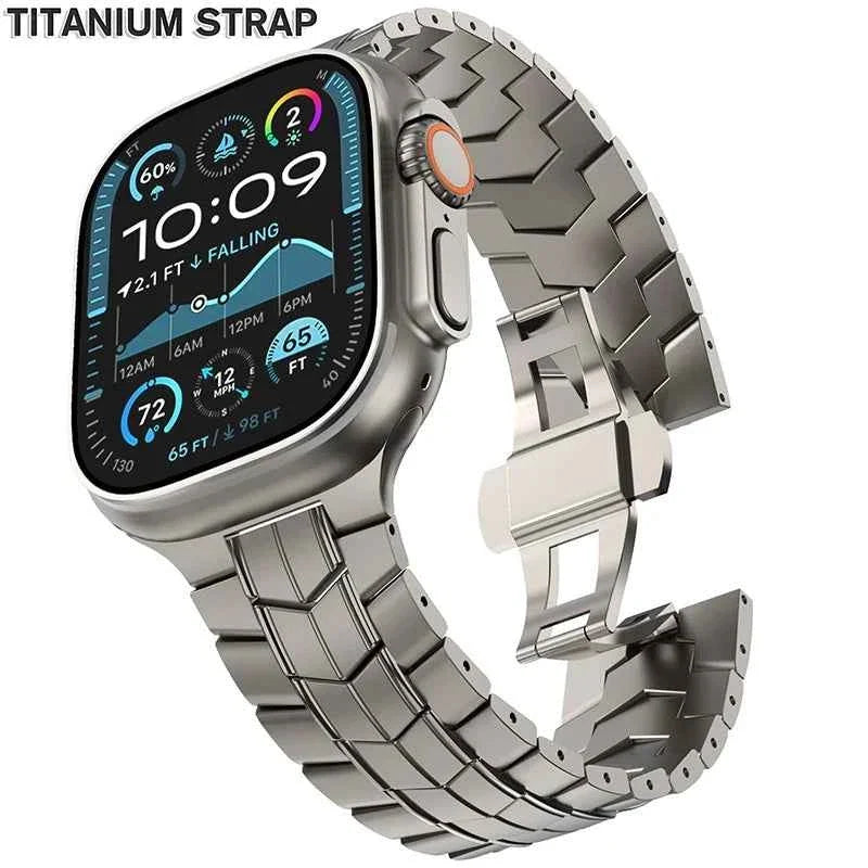 Titanium Apple Watch Band