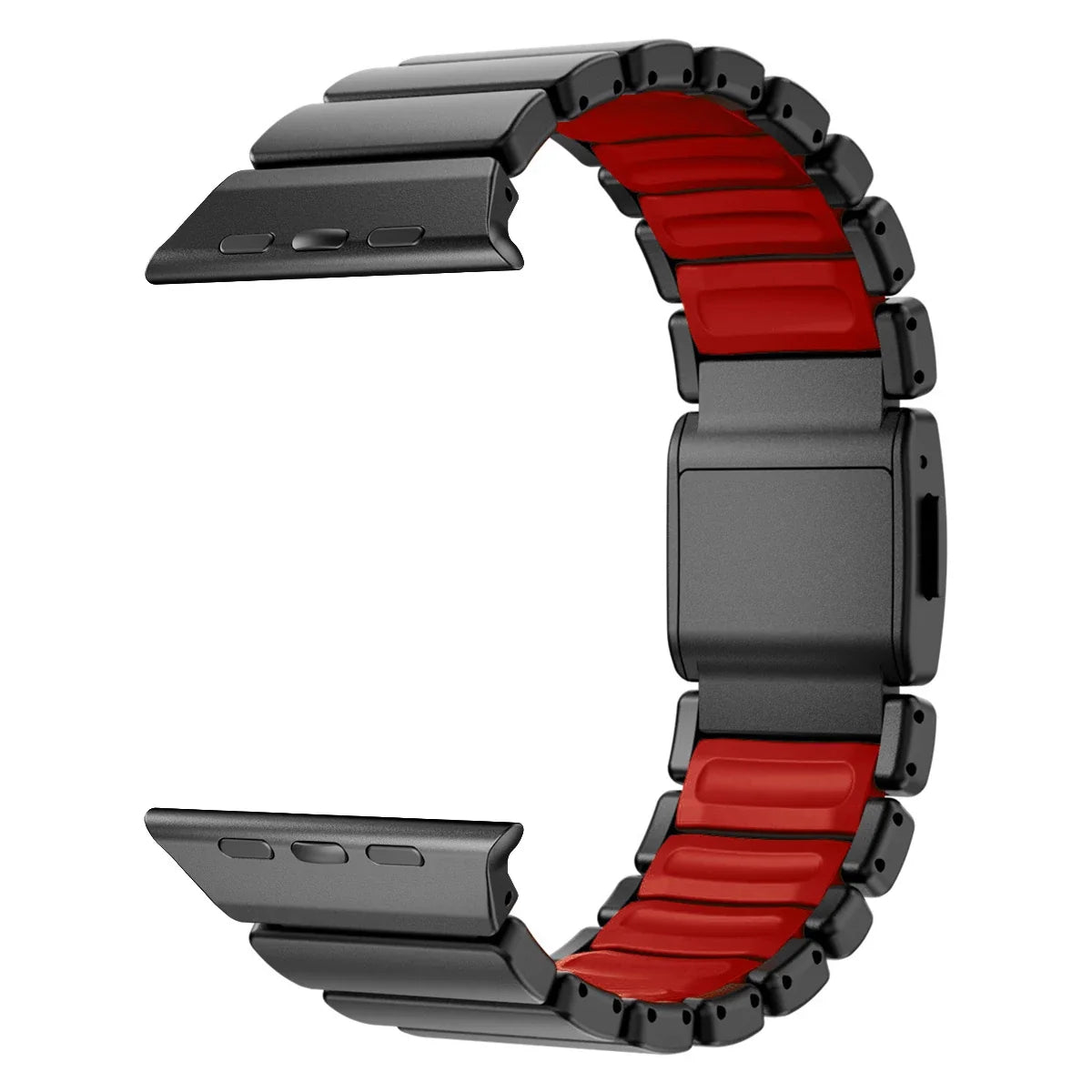 Luxury Titanium Apple Watch Band – Magnetic Buckle | Series 11/10/9/8/7/6/SE & Ultra 1/2/3 | 44/45/46/49mm