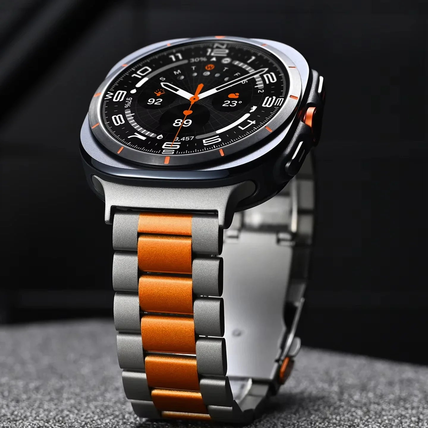 Samsung Galaxy Stainless Steel Link Watch Band - Ultra/Ultra2