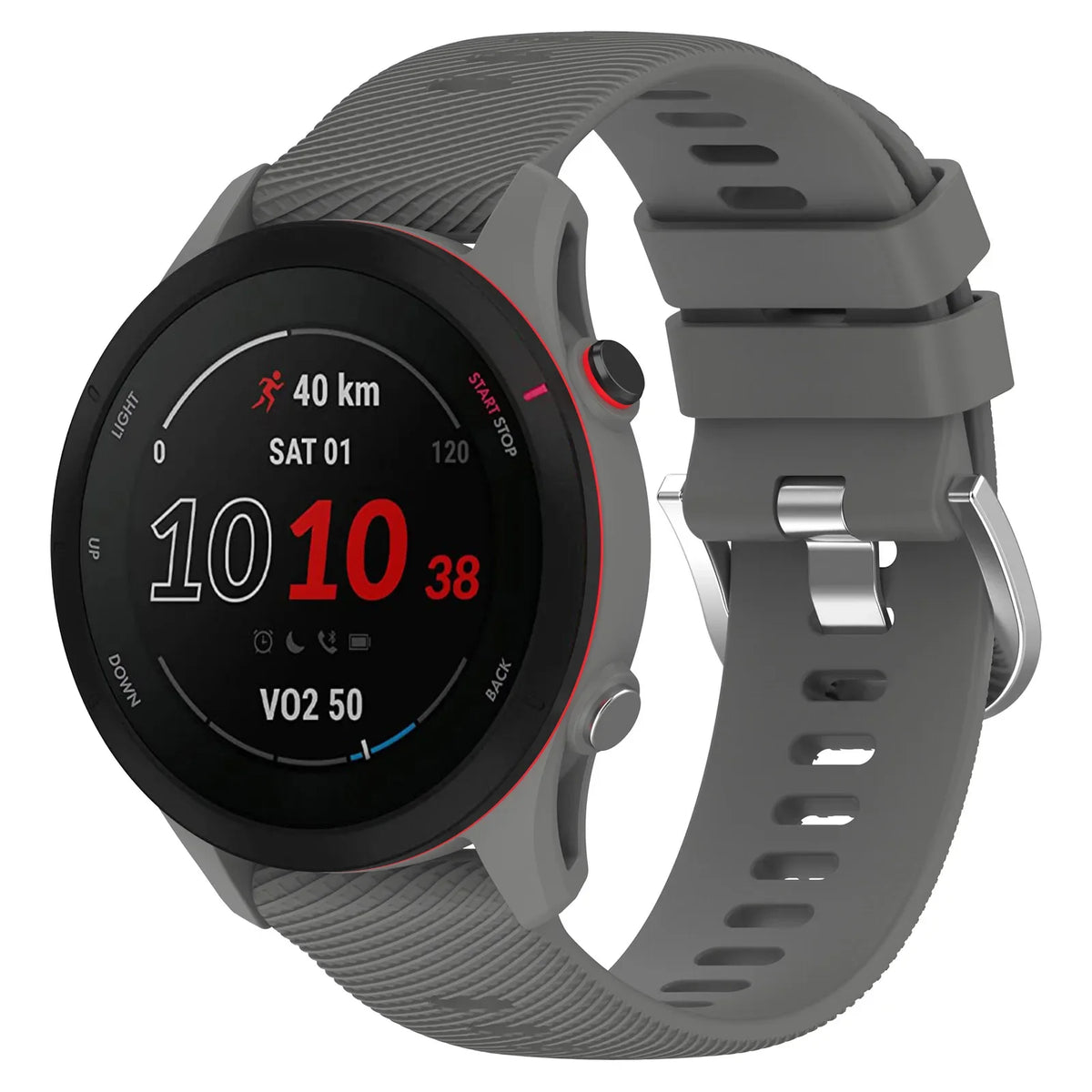 Motorola Moto Watch Two-Tone Silicone Sport Band, 22 Colors