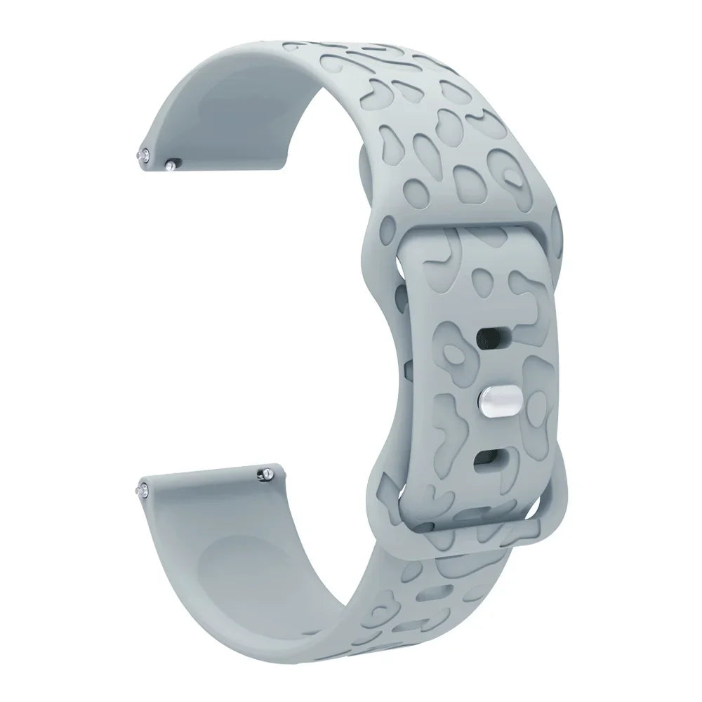 Polar Vantage, Grit X & Ignite Leopard Print Silicone Band