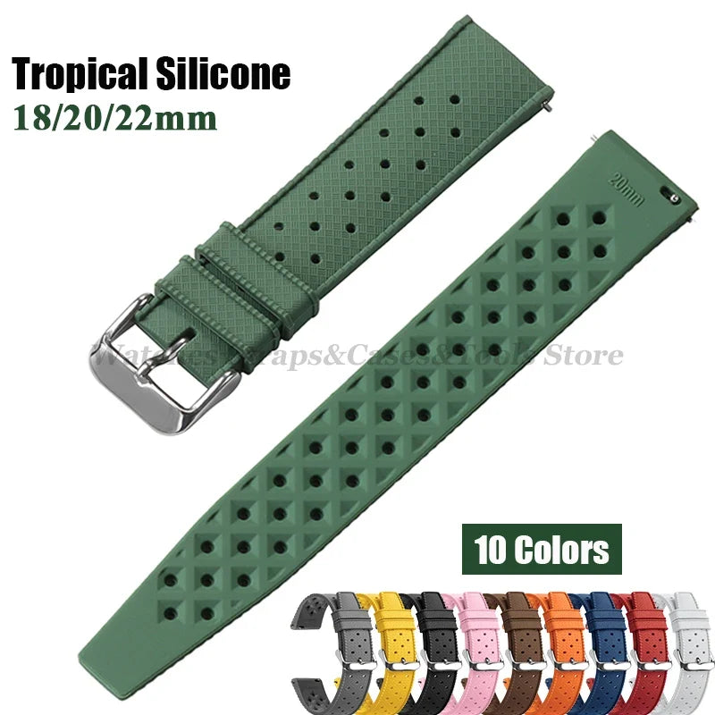 Suunto Race, Vertical & 9 Peak Tropic-Style Silicone Band