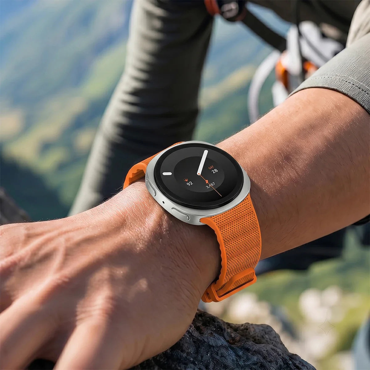 Silicone Sport Band for Samsung Galaxy Watch 9 & 8 40mm 44mm & Classic 46mm | Functional Replacement Strap