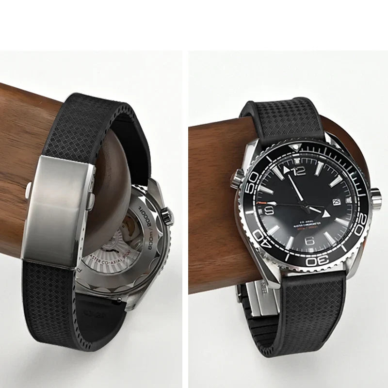 Polar Vantage, Grit X & Ignite FKM Rubber Band with Folding Clasp