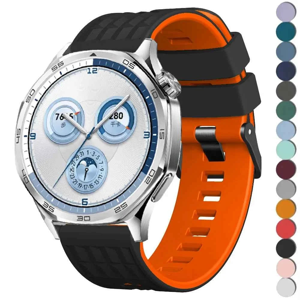 22mm Silicone Band for Huawei Watch GT6 Pro / GT5 / GT4 46mm