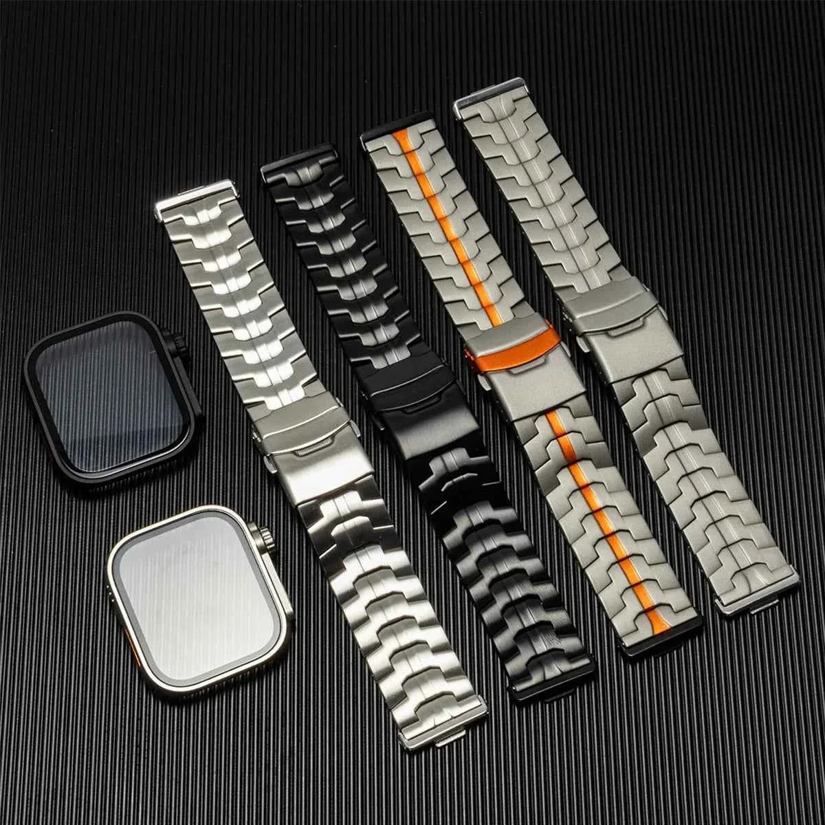 Stainless Steel Band + PC Case for Huawei Watch Fit 4 Pro / Fit 4 / Fit 3