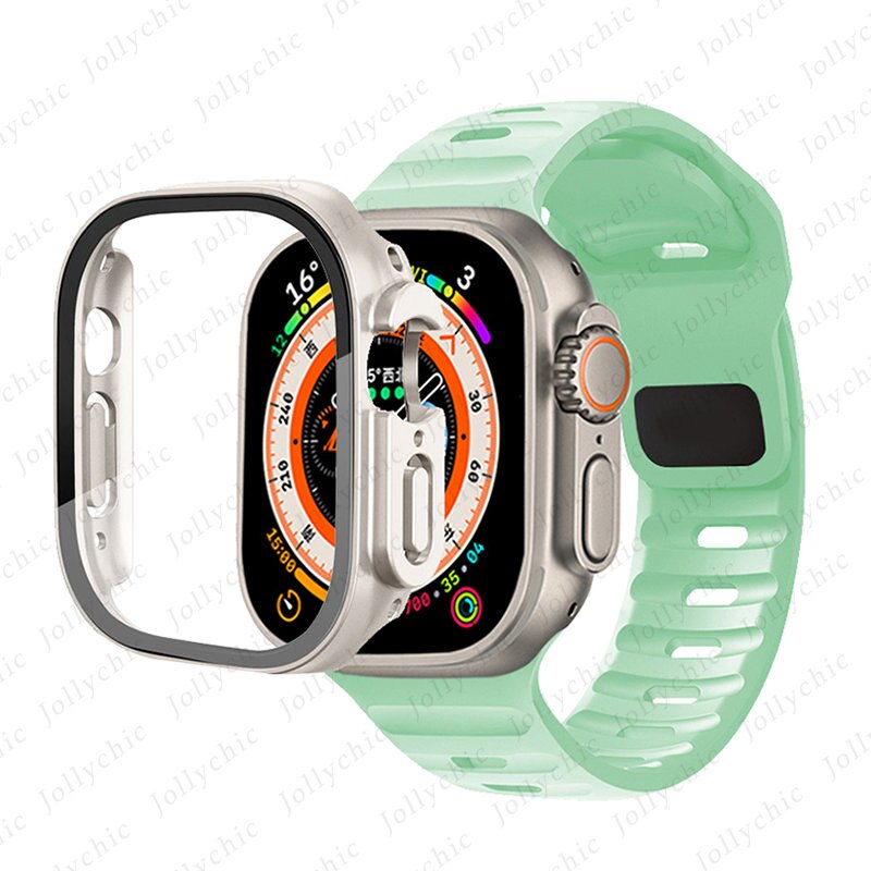 Stylish Silicone Apple Watch Band and Case: Durable Protection Meets Fashion
