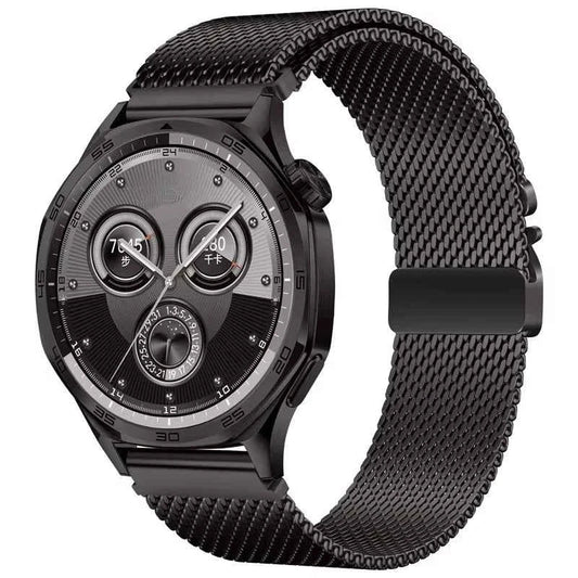 Metal Parachute Buckle Watch Strap – 20mm/22mm | Huawei GT5/GT4/GT3 & Samsung Galaxy