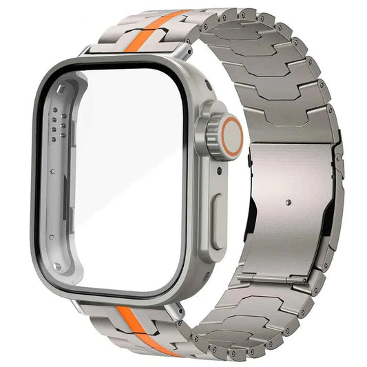 Stainless Steel Band + PC Case for Huawei Watch Fit 4 Pro / Fit 4 / Fit 3