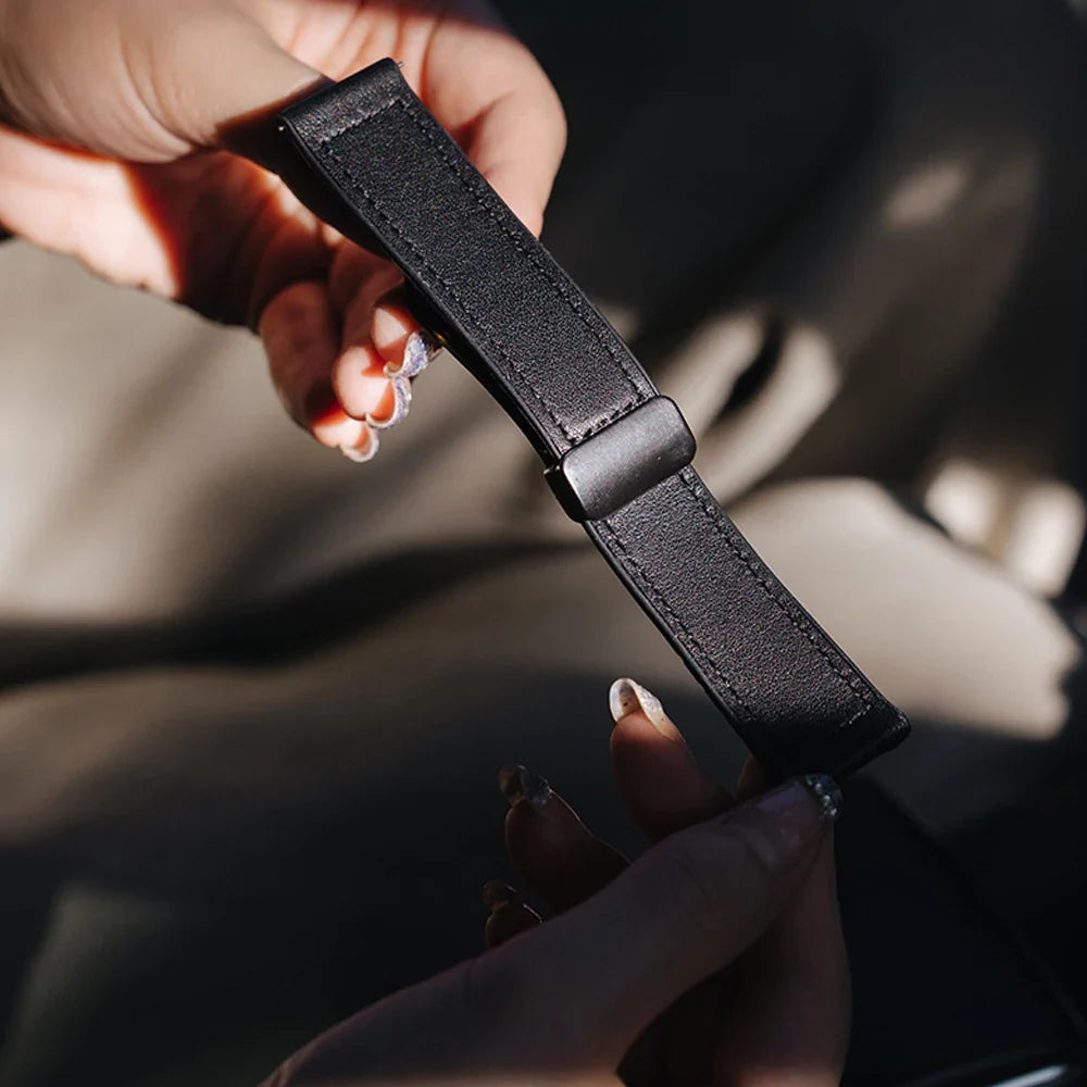 Google Pixel Watch 5, 4 & 3 Leather & Silicone Band, Magnetic Clasp