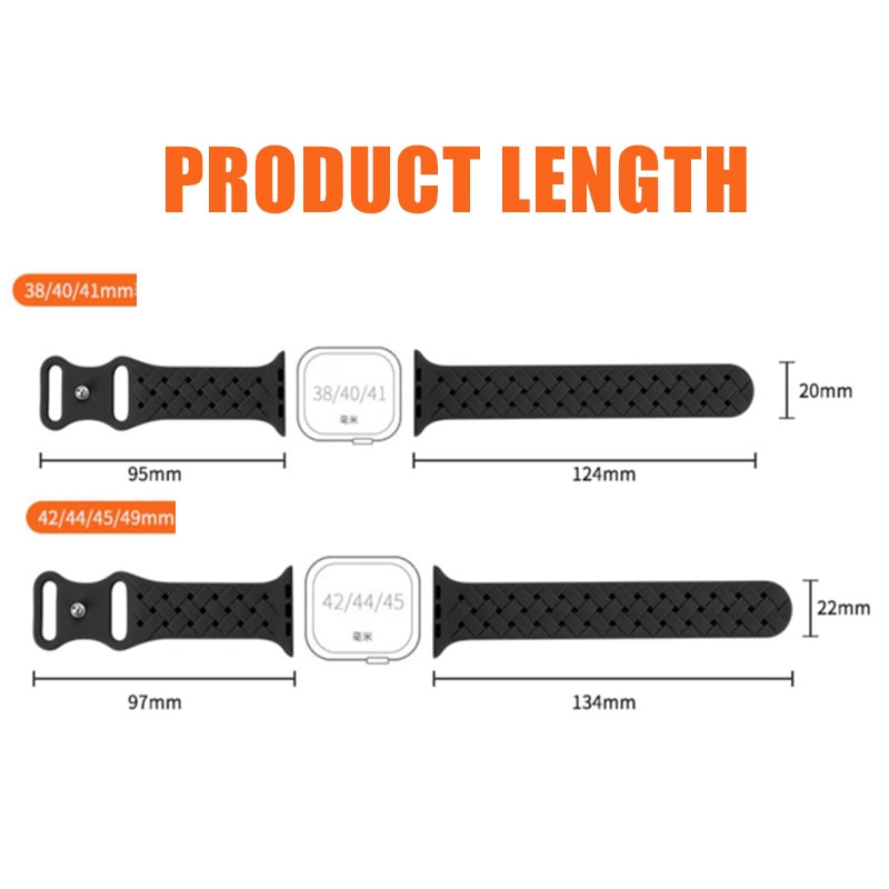 Stylish Apple Watch Strap for All Series - Comfort Meets Fashion