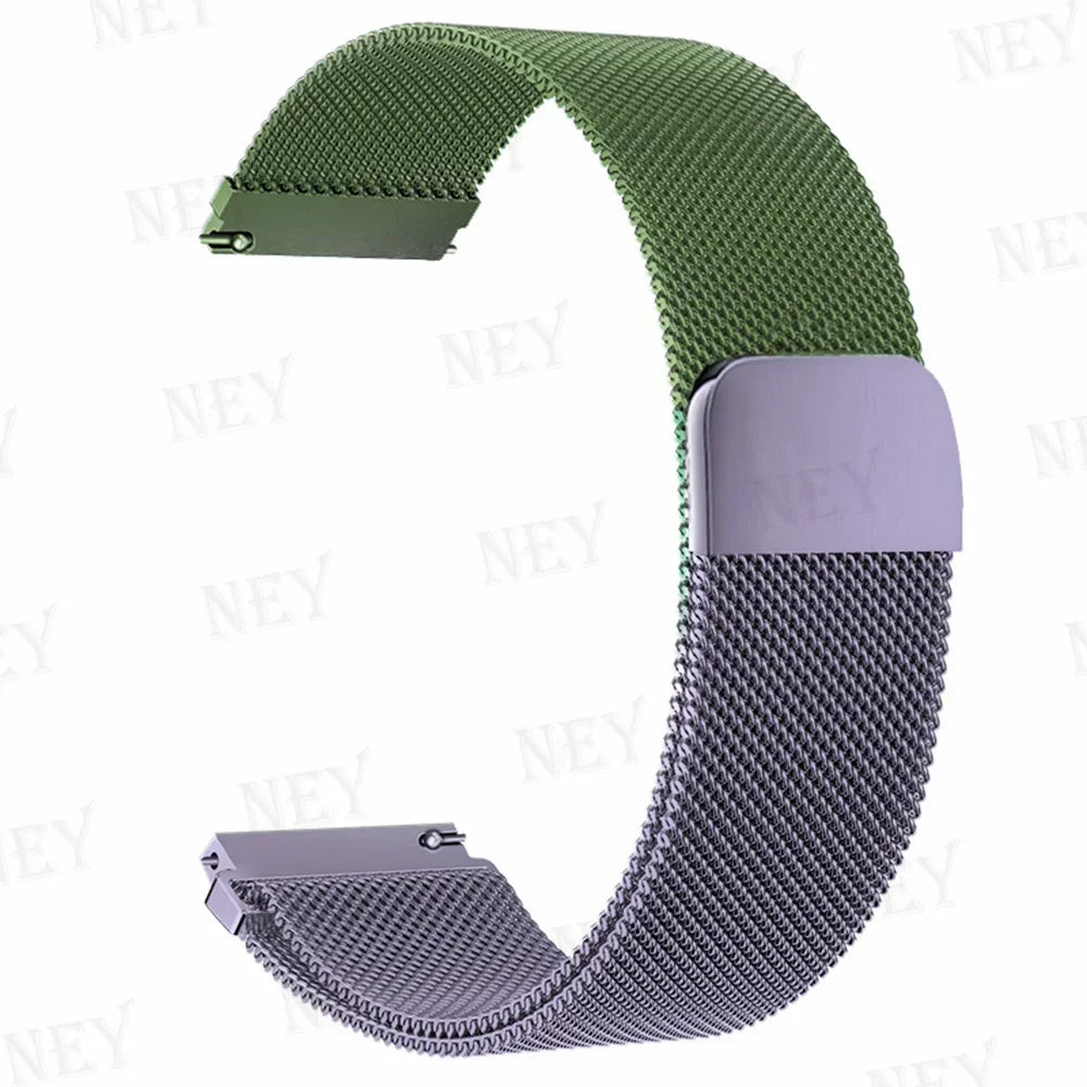 OnePlus Watch Milanese Loop Band, Magnetic Metal Mesh, 28 Colors