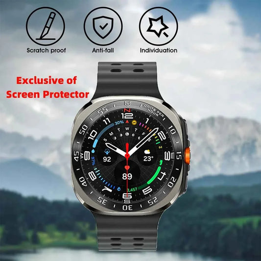 Stainless Steel Bezel Ring for Samsung Galaxy Watch 7 (40/44mm) & Watch Ultra 47mm