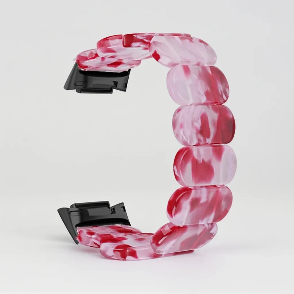 Fitbit Charge 5 & 6 Resin Stretch Bracelet Band