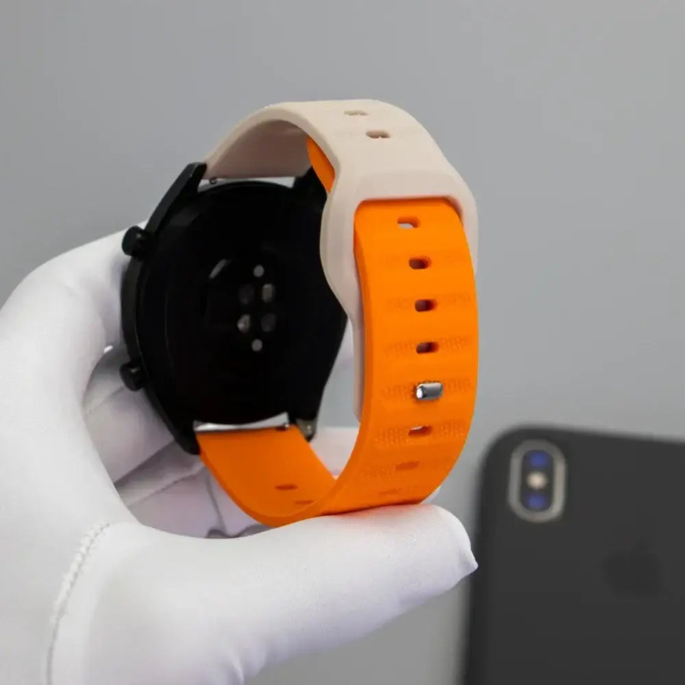 Amazfit Balance, GTR, GTS & Bip Pin-and-Tuck Silicone Band, 18 Colors