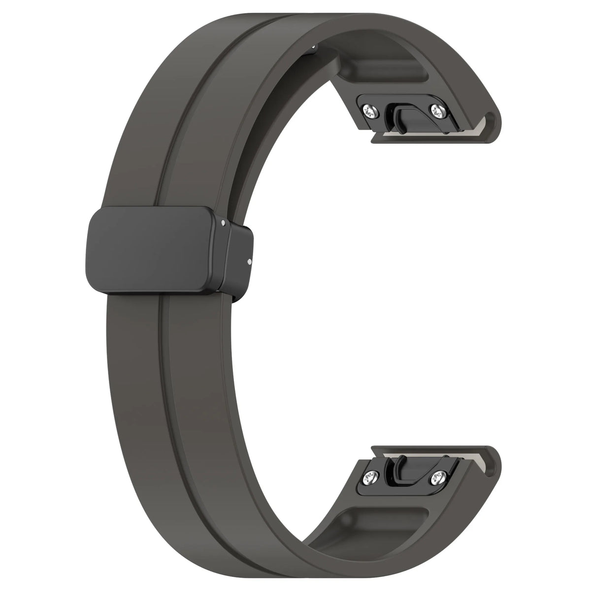 Garmin QuickFit 20/22/26mm Silicone Band with Magnetic Clasp