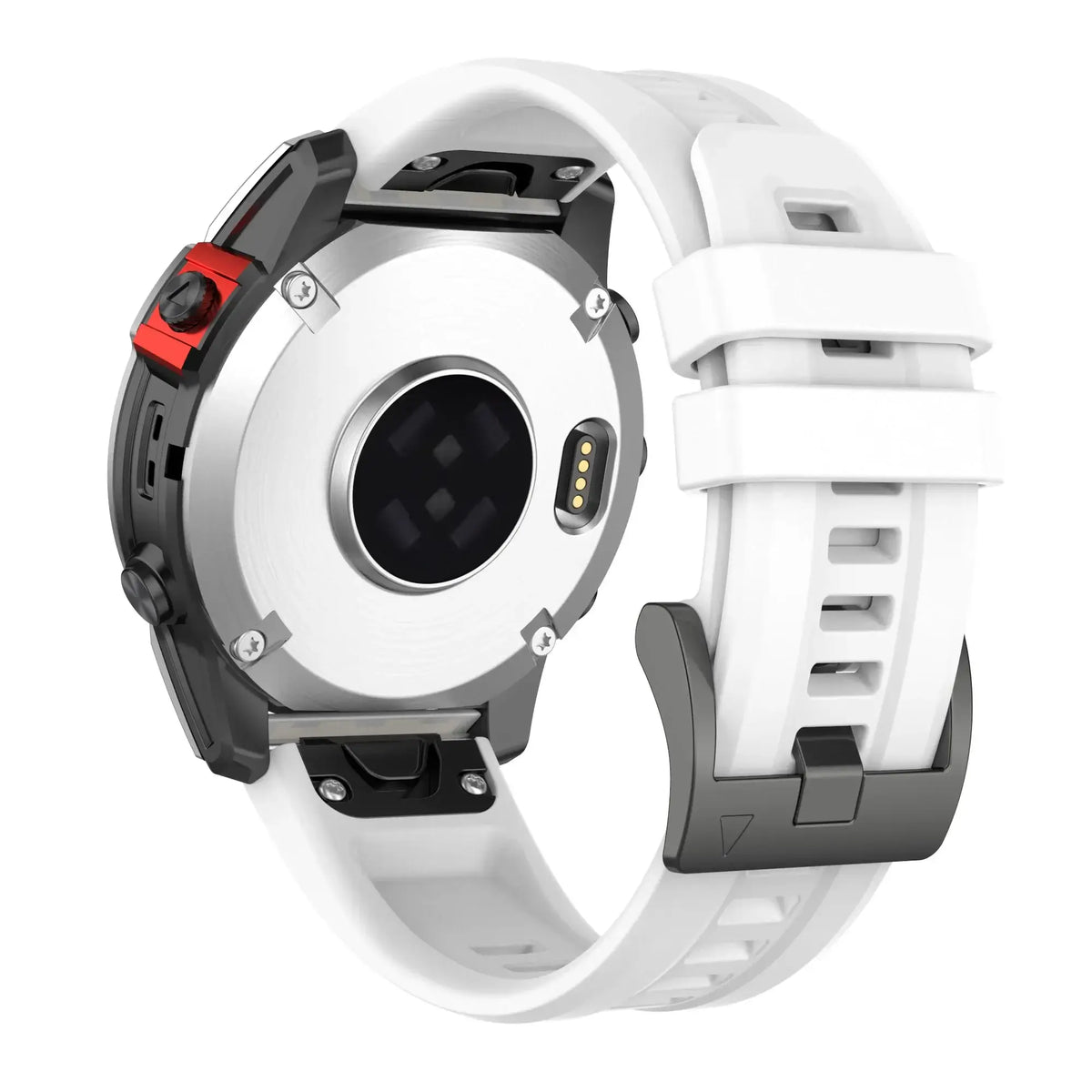 Garmin QuickFit 20/22/26mm Silicone Band with Double Keepers