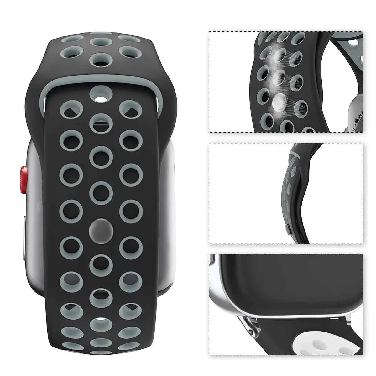Silicone Sport Watch Band for Huawei Watch Fit 4 / 4 Pro / Fit 3 / Fit 2 – Breathable