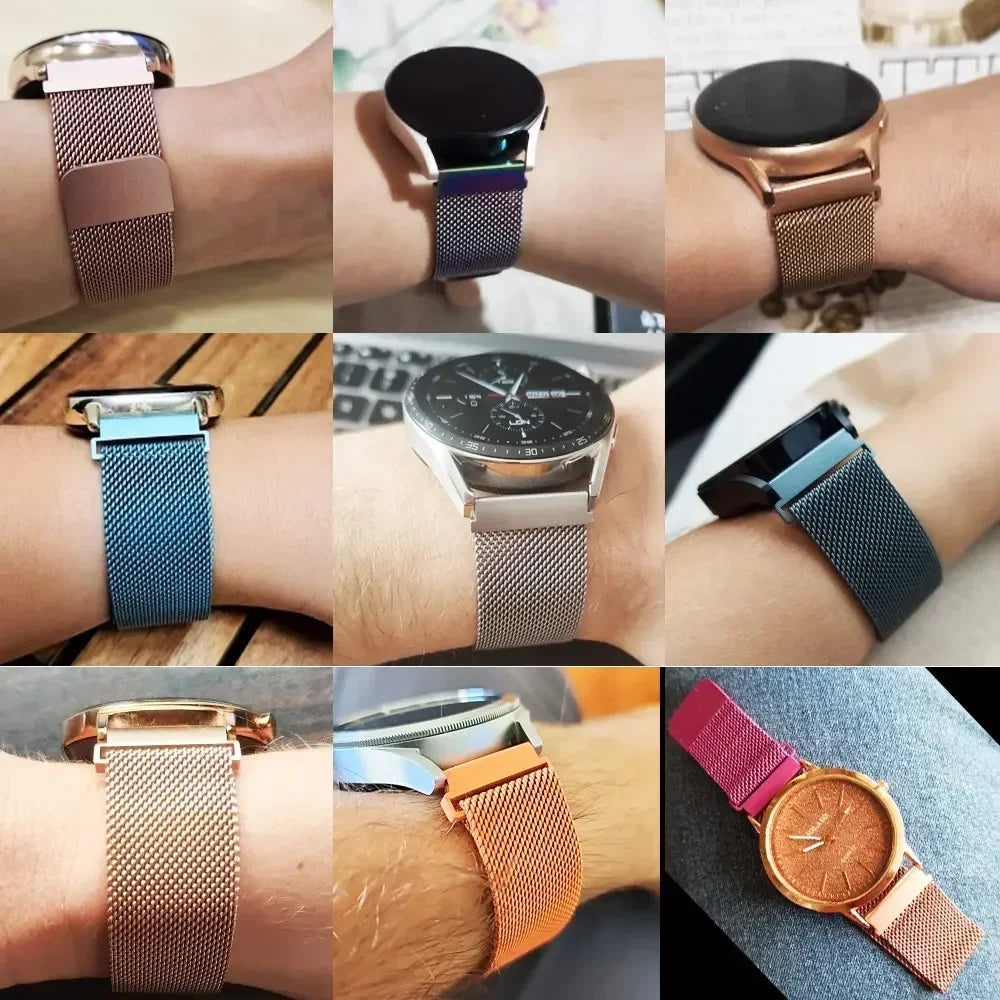 Polar Vantage, Grit X & Ignite Milanese Mesh Band, Magnetic Closure