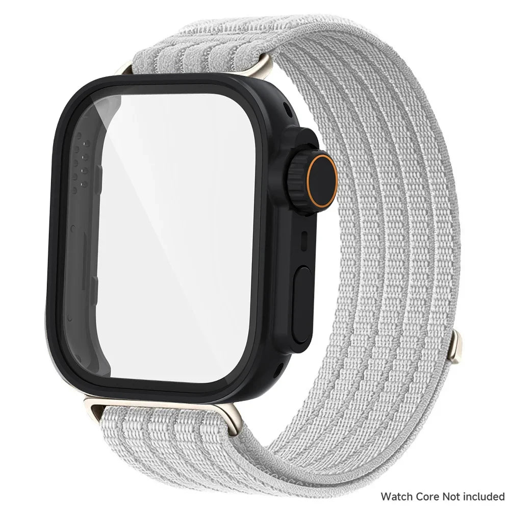 Nylon Band + Case for Huawei Watch Fit 5 / Fit 5 Pro – Woven Wristband with Ultra Cover