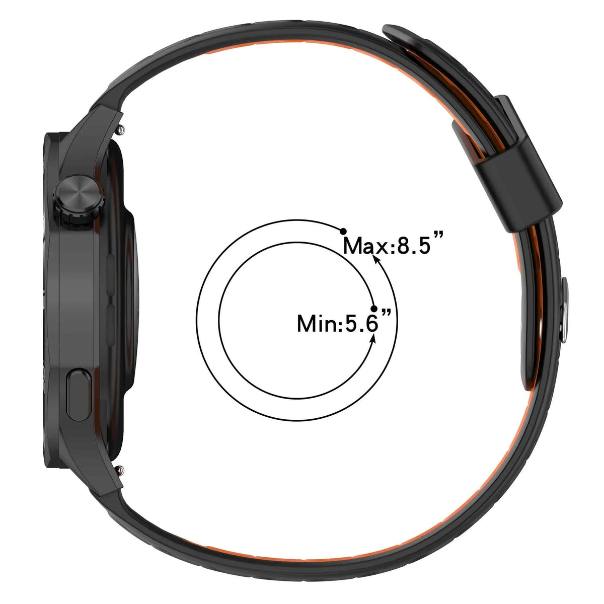 22mm Silicone Band for Redmi Watch 5 Active / 5 Lite & CMF Watch Pro 2 / 3