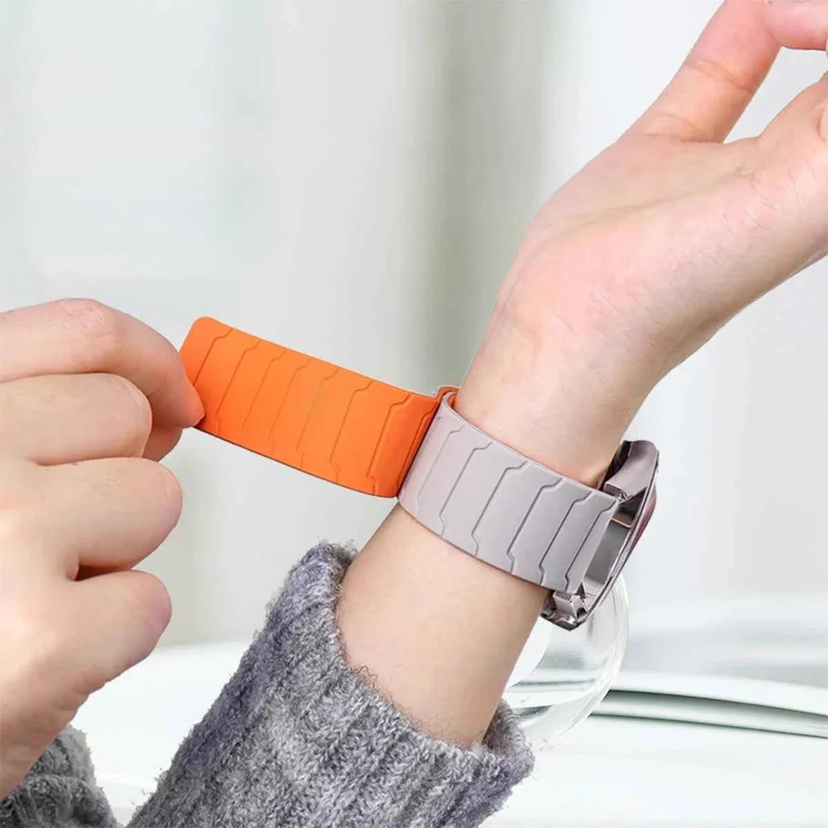 Magnetic Silicone Band for Huawei Watch Fit 4 / Fit 4 Pro / Fit 3 / Fit 2