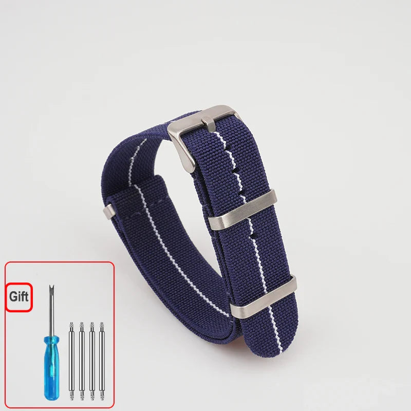 COROS Elastic Nylon Watch Band - Washable Waterproof Strap For Outdoors