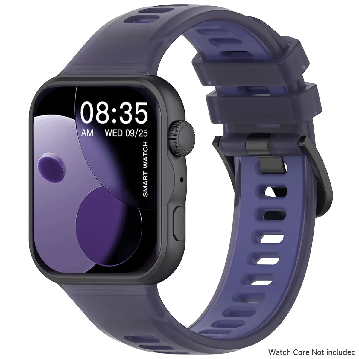 Translucent Jelly Silicone Band for Huawei Watch Fit 5 / Fit 5 Pro / Fit 4 / Fit 4 Pro / Fit 3