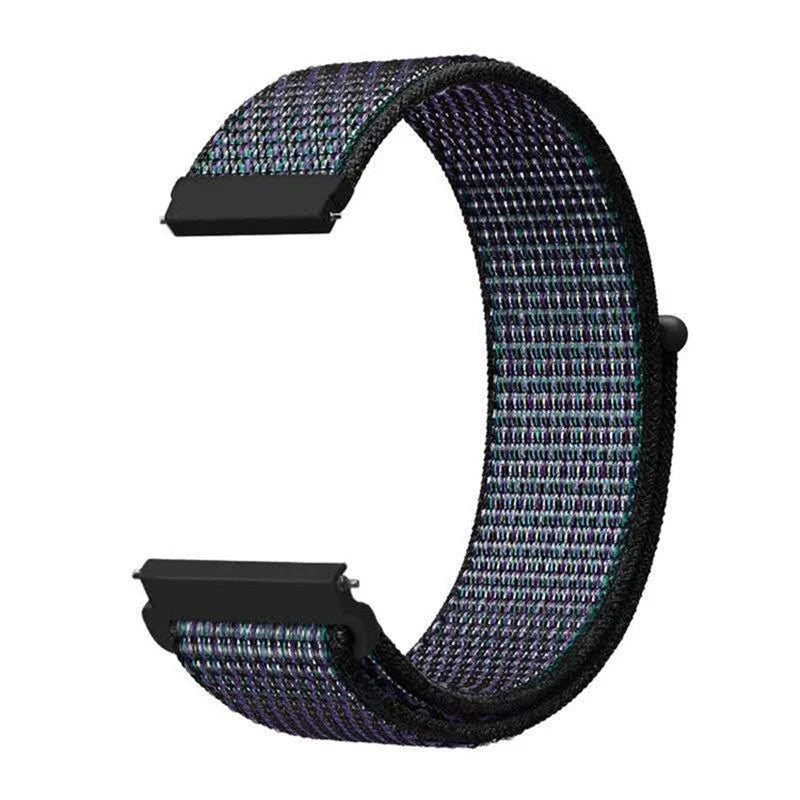Motorola Moto Watch Woven Nylon Sport Loop, Hook-and-Loop, 50 Colors