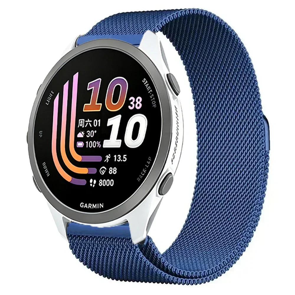 Garmin 20/22mm Quick Release Magnetic Milanese Band