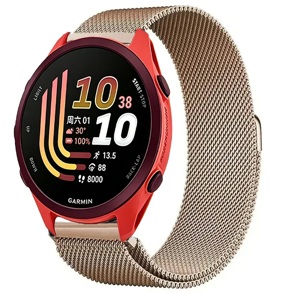 Garmin 20/22mm Quick Release Magnetic Milanese Band