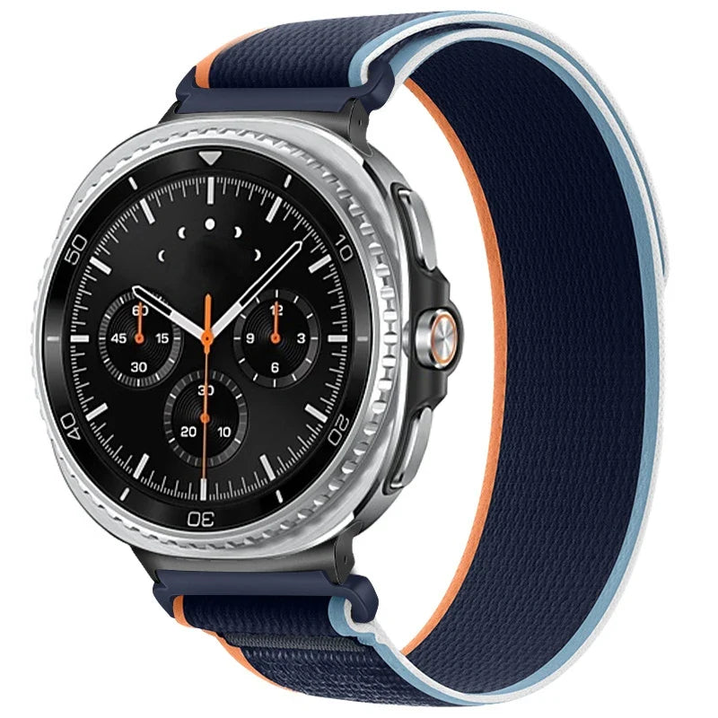 Samsung Galaxy Watch Trail Nylon Loop Band | Watch 9 & 8 40mm 44mm / Watch 8 Classic 46mm / Galaxy Ultra 47mm Sport Strap