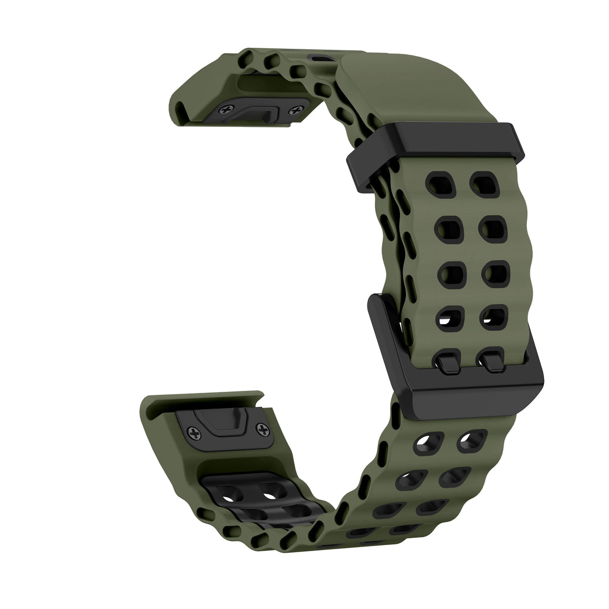 Garmin QuickFit 22/26mm Two-Tone Silicone Running Band