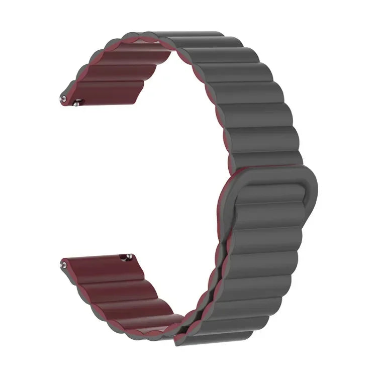 COROS PACE & APEX Ribbed Two-Tone Magnetic Loop Band, 28 Colors