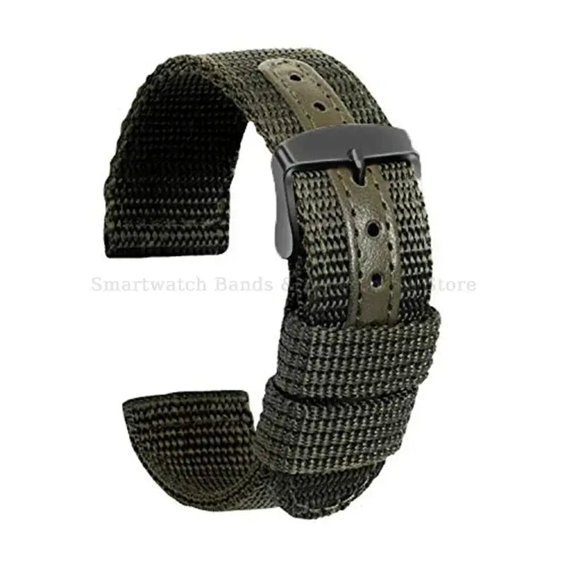 Ticwatch Nylon and Leather Band Eco-Friendly Stylish Design