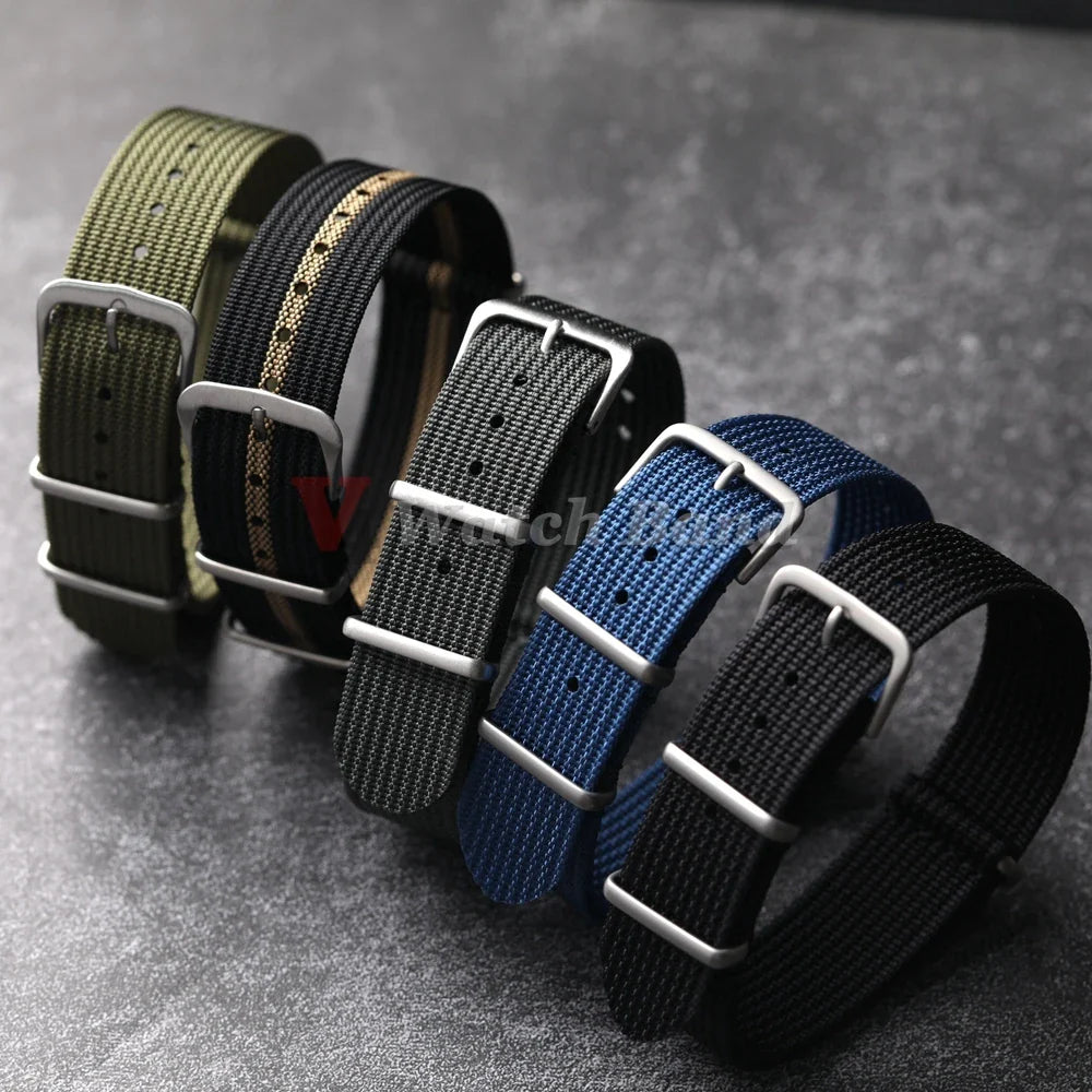 COROS Nylon Ribbed Watch Band for Smartwatch - Unisex Durable Fabric Wristband