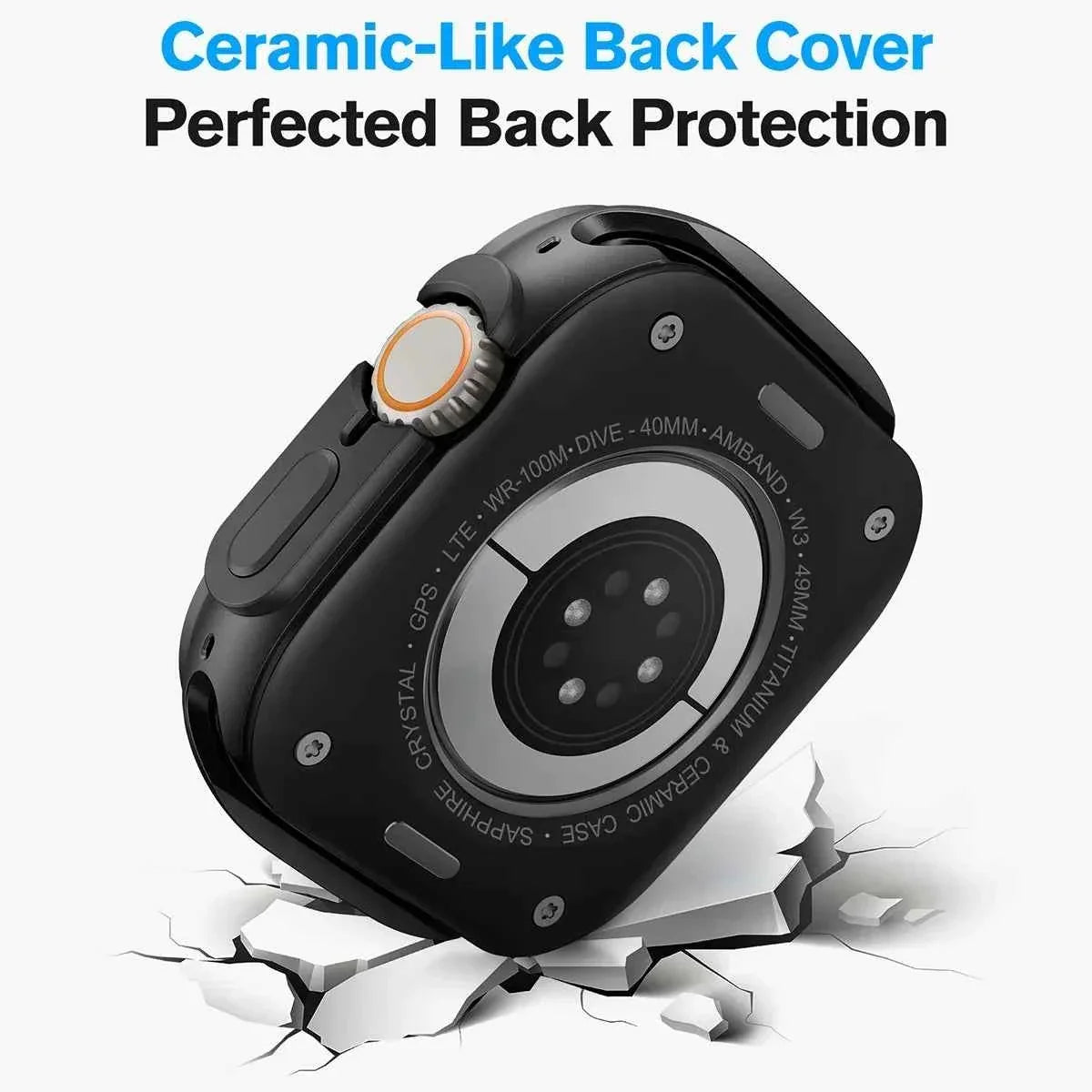 Metal Alloy Case for Apple Watch Series 11/10/9/8/7/6/SE/5/4 – Upgrade to Ultra 1-2 49mm Look
