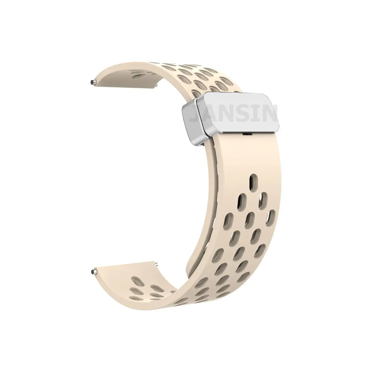 Amazfit Balance, GTR, GTS & Bip Vented Silicone Band, Magnetic Clasp