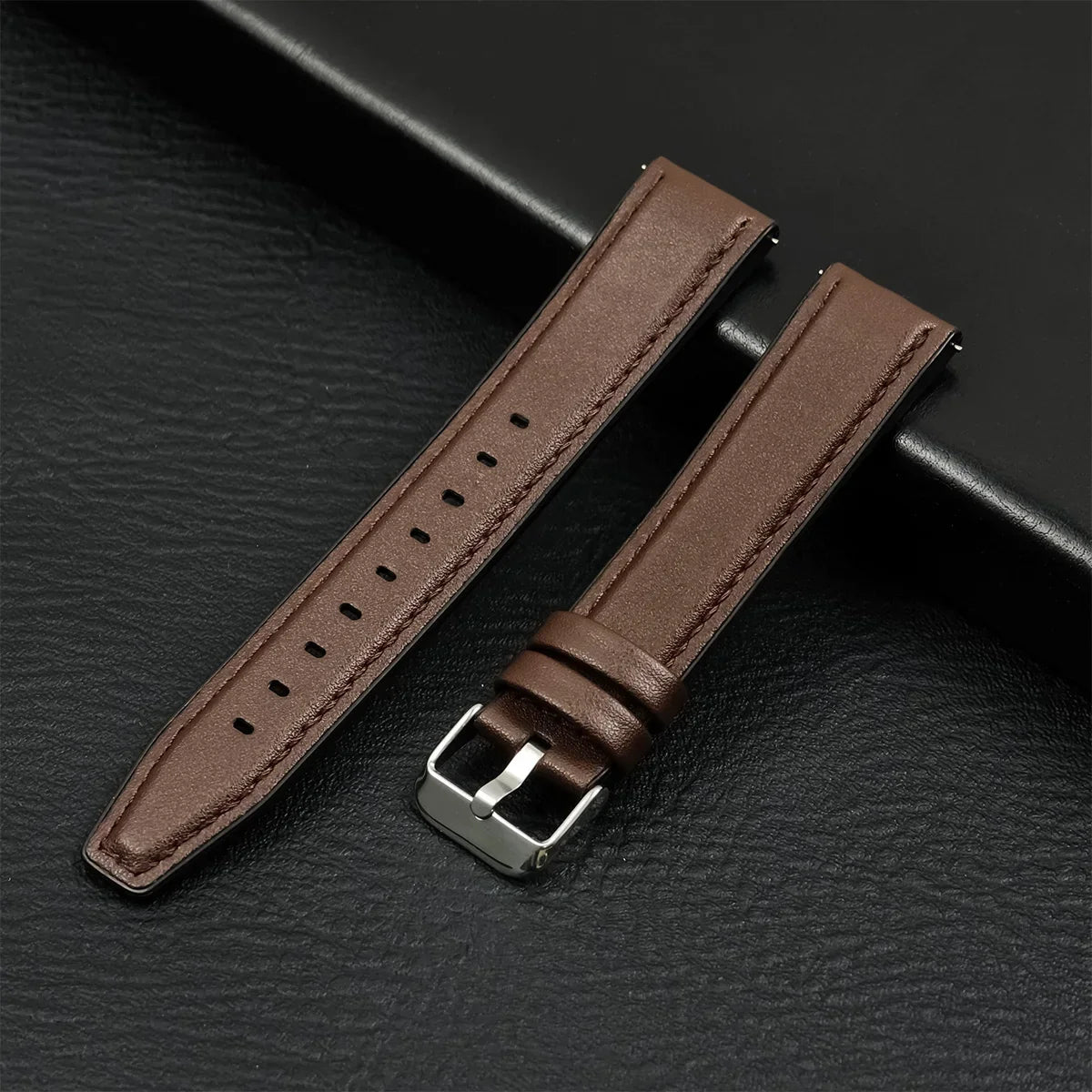 20MM / 22MM Leather Band – Samsung Galaxy Watch 6/5/4, Gear S3 & Huawei GT4 / Amazfit