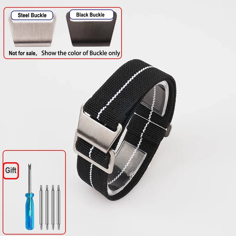 Polar Vantage, Grit X & Ignite Elastic Parachute Nylon Band