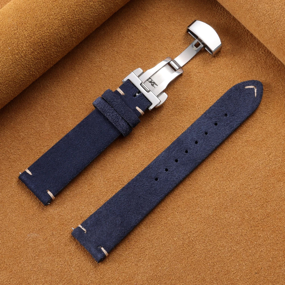 Polar Vantage, Grit X & Ignite Vintage Suede Band with Butterfly Clasp
