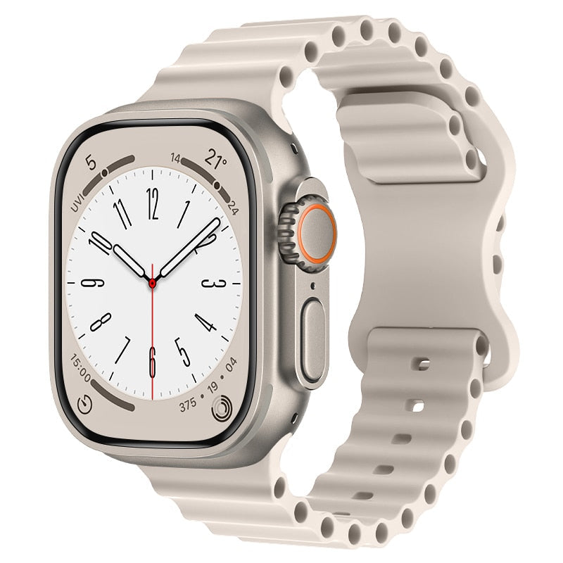 Ocean Apple Watch Band | Universal Fit for All Series (4-11/SE/Ultra) - Waterproof Sport Strap